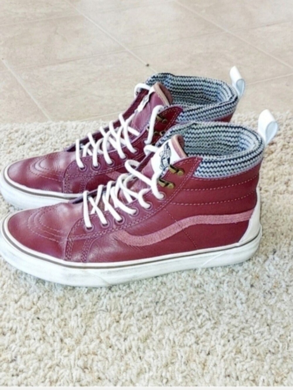 Vans Unisex SK8-Hi MTE High Top Sneaker SZ M8 W9.5